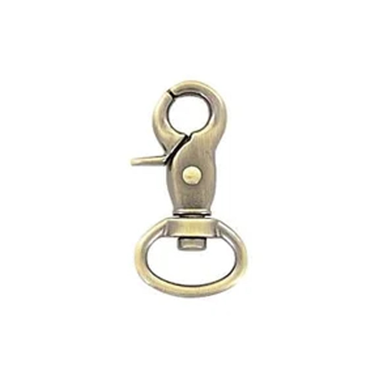 1/2" Antique Brass, 1 1/4" Trigger Swivel Snap Hook, Zinc Alloy-PK5