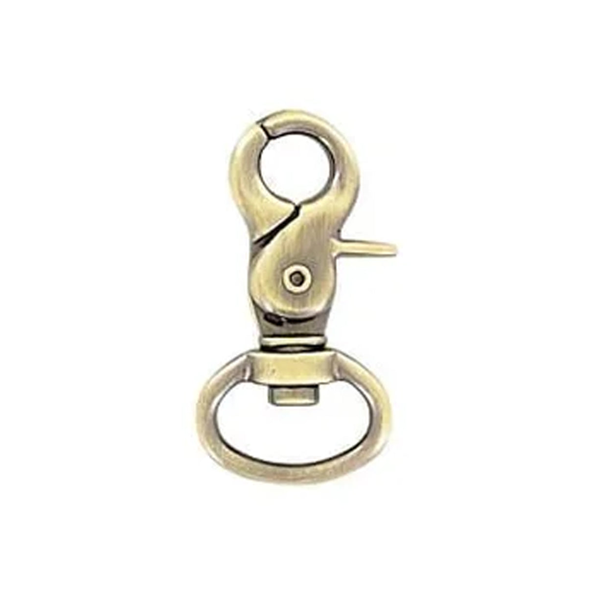 1/2" Antique Brass, 1 1/4" Trigger Swivel Snap Hook, Zinc Alloy-PK5