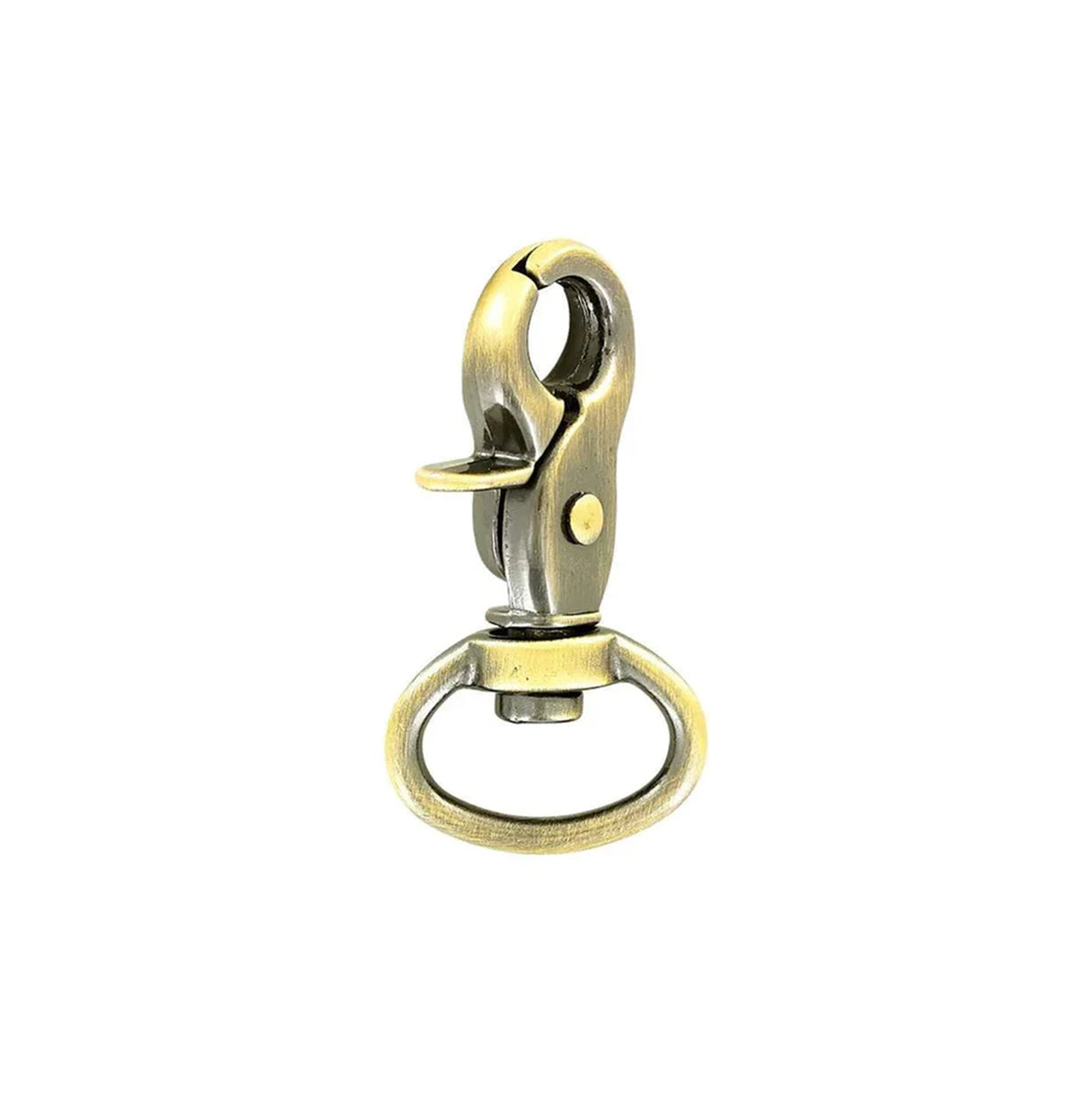 1/2" Antique Brass, 1 1/4" Trigger Swivel Snap Hook, Zinc Alloy-PK5