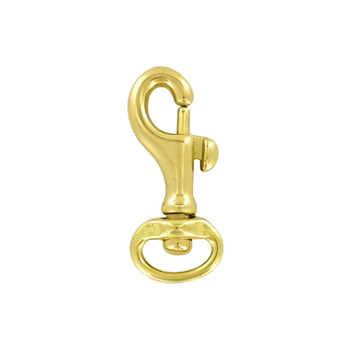 1/2" Brass, Bolt Swivel Snap Hook, Solid Brass