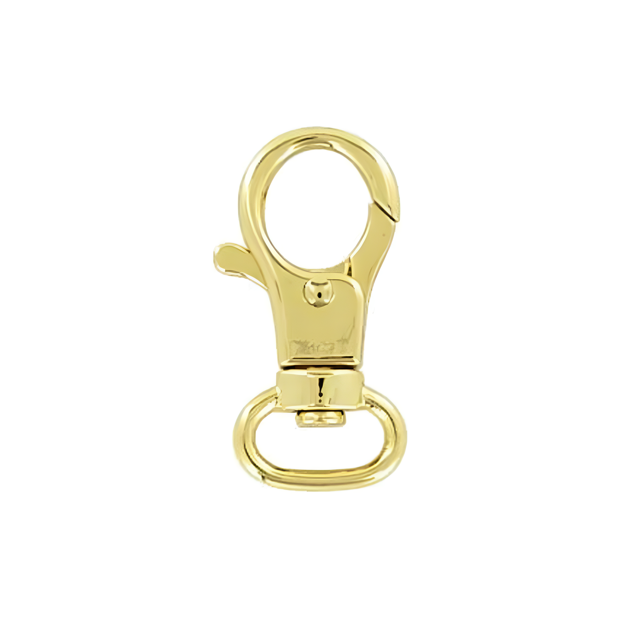 1/2" Gold, Trigger Swivel Snap Hook, Zinc Alloy