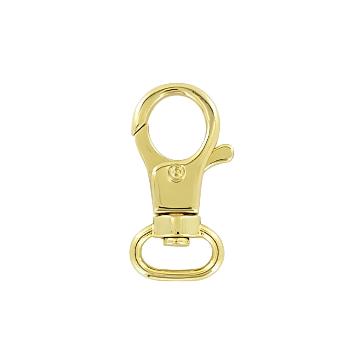 1/2" Gold, Trigger Swivel Snap Hook, Zinc Alloy