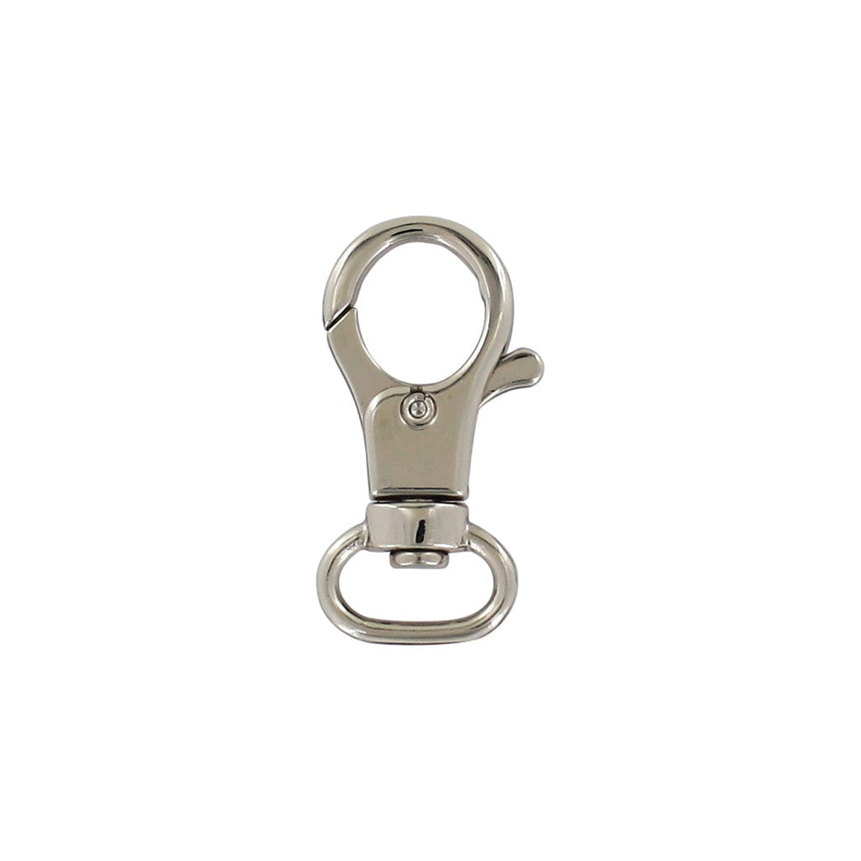 1/2" Nickel, Trigger Swivel Snap Hook, Zinc Alloy