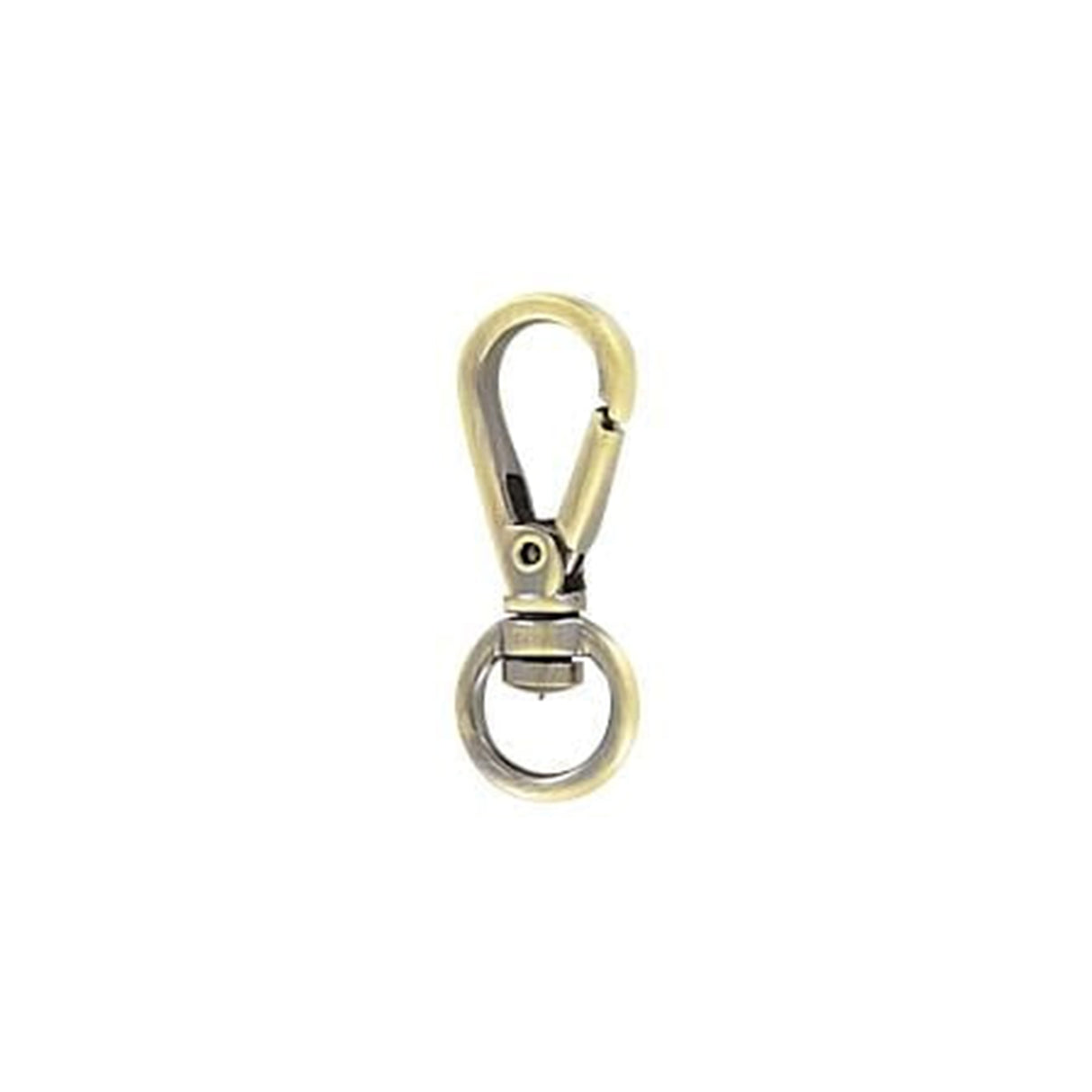 1/4" Antique Brass, Lever Swivel Snap Hook, Zinc Alloy-PK5