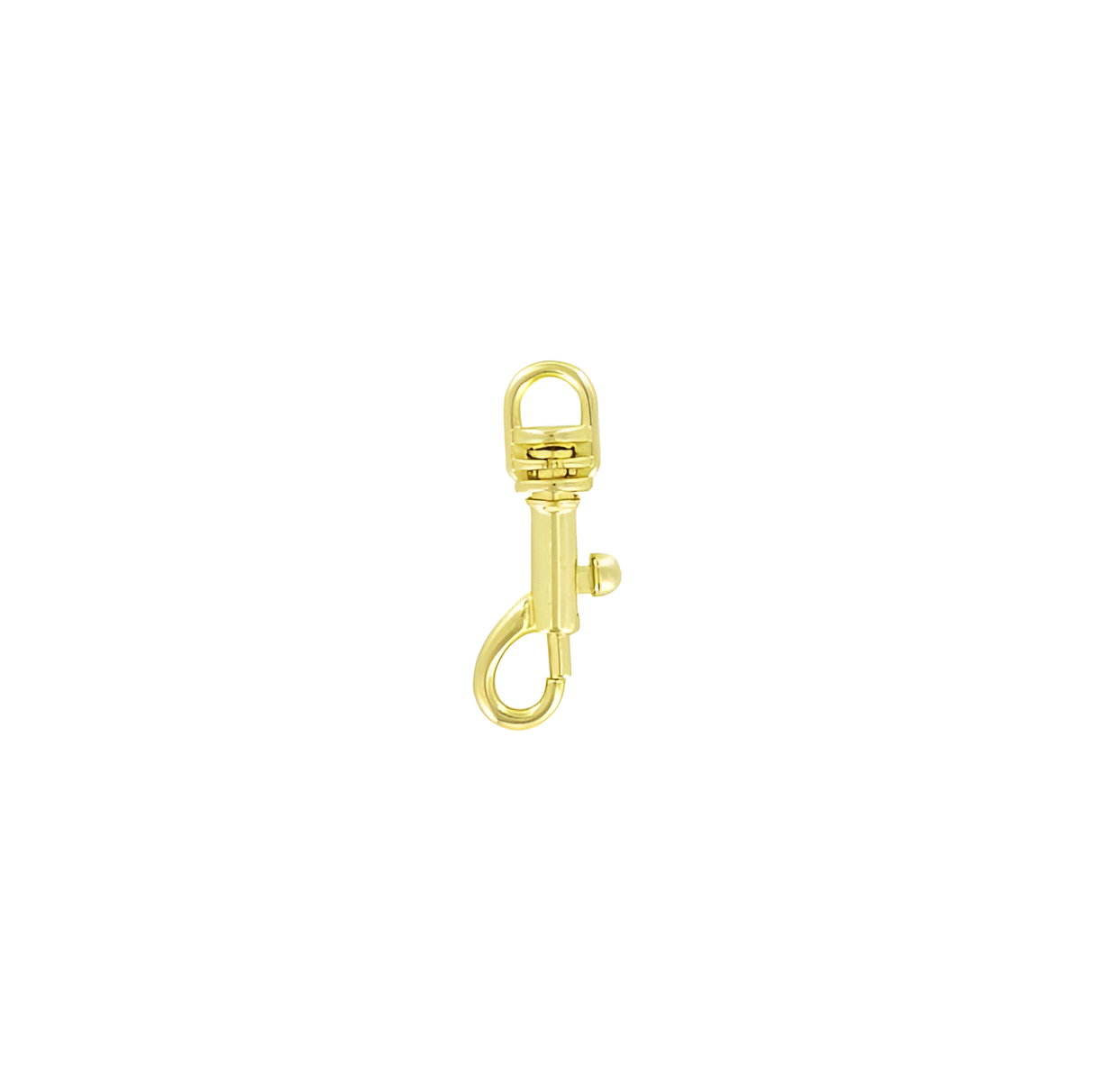1/4" Brass, Bolt Swivel Snap Hook, Zinc Alloy