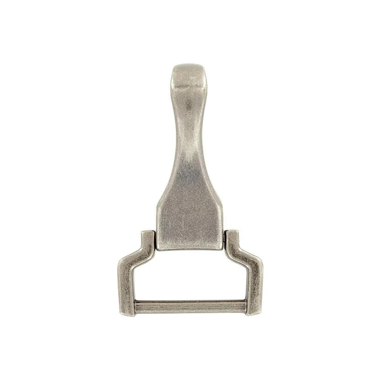 1" Antique Silver, Lever Snap Hook, Zinc Alloy