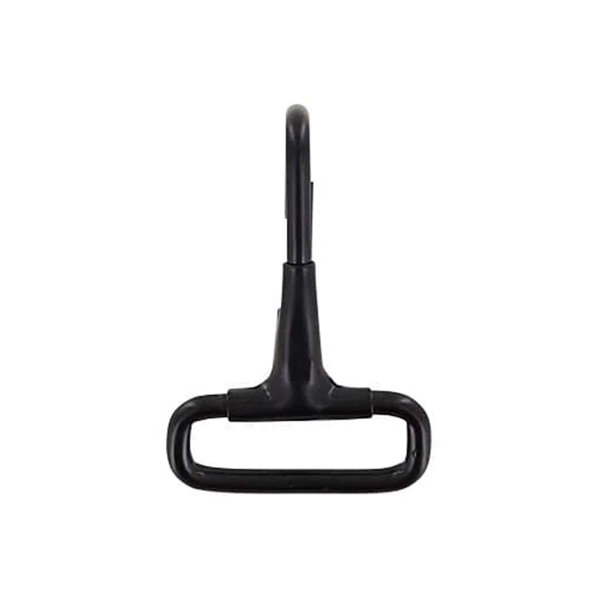 1" Shiny Black, Halter Snap Hook, Steel