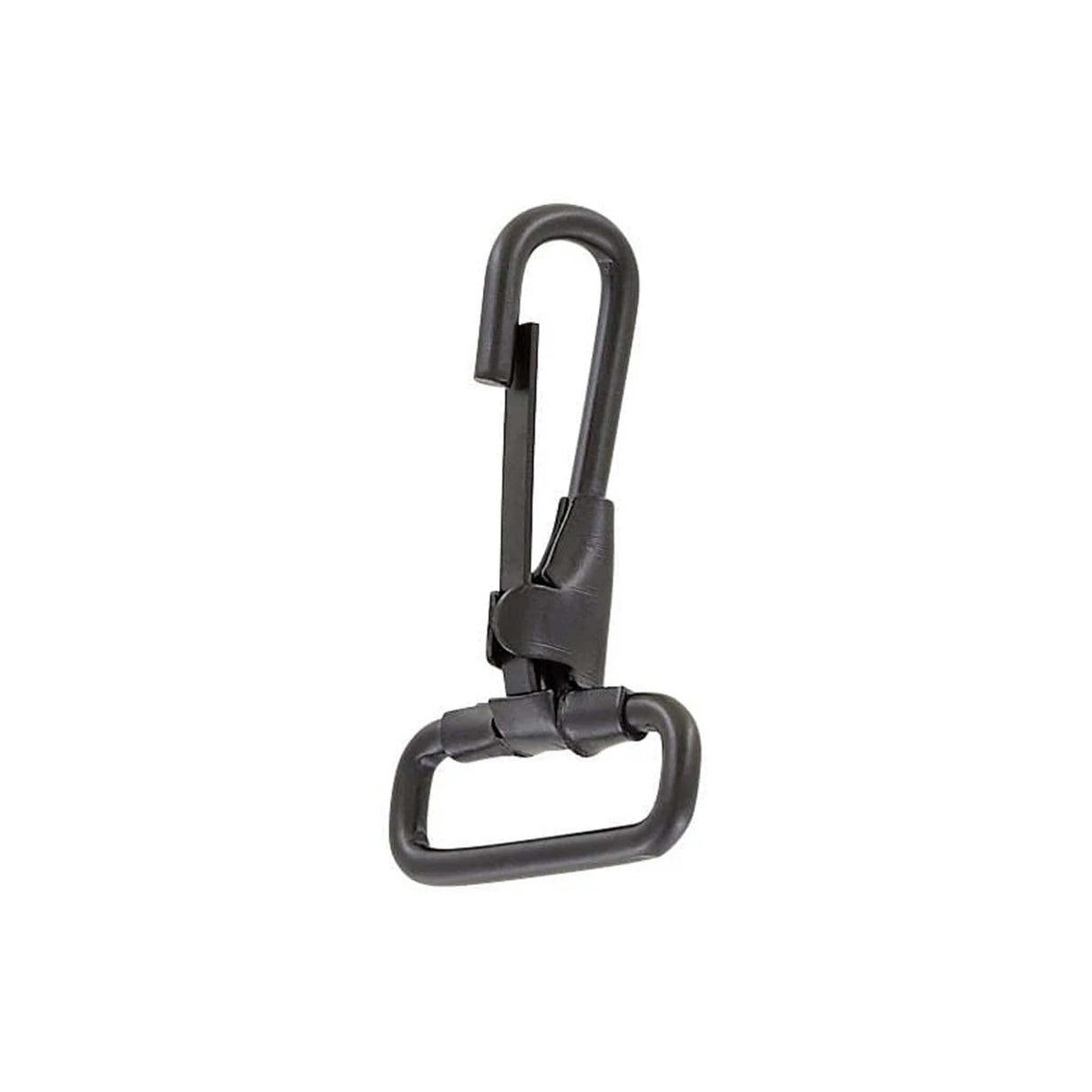 1" Shiny Black, Halter Snap Hook, Steel