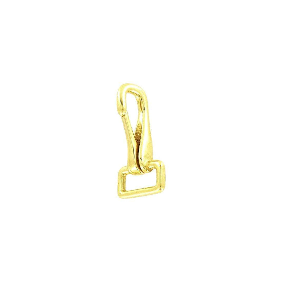 1"Brass, Halter Snap Hook, Solid Brass