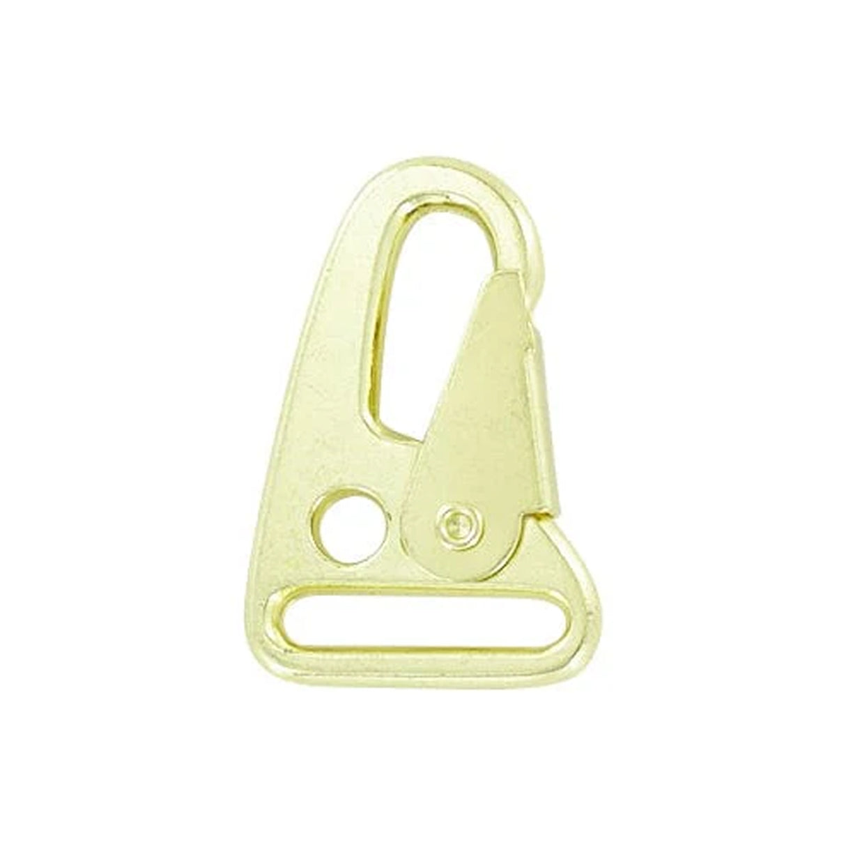 1" Brass, Lever Snap, Zinc Alloy