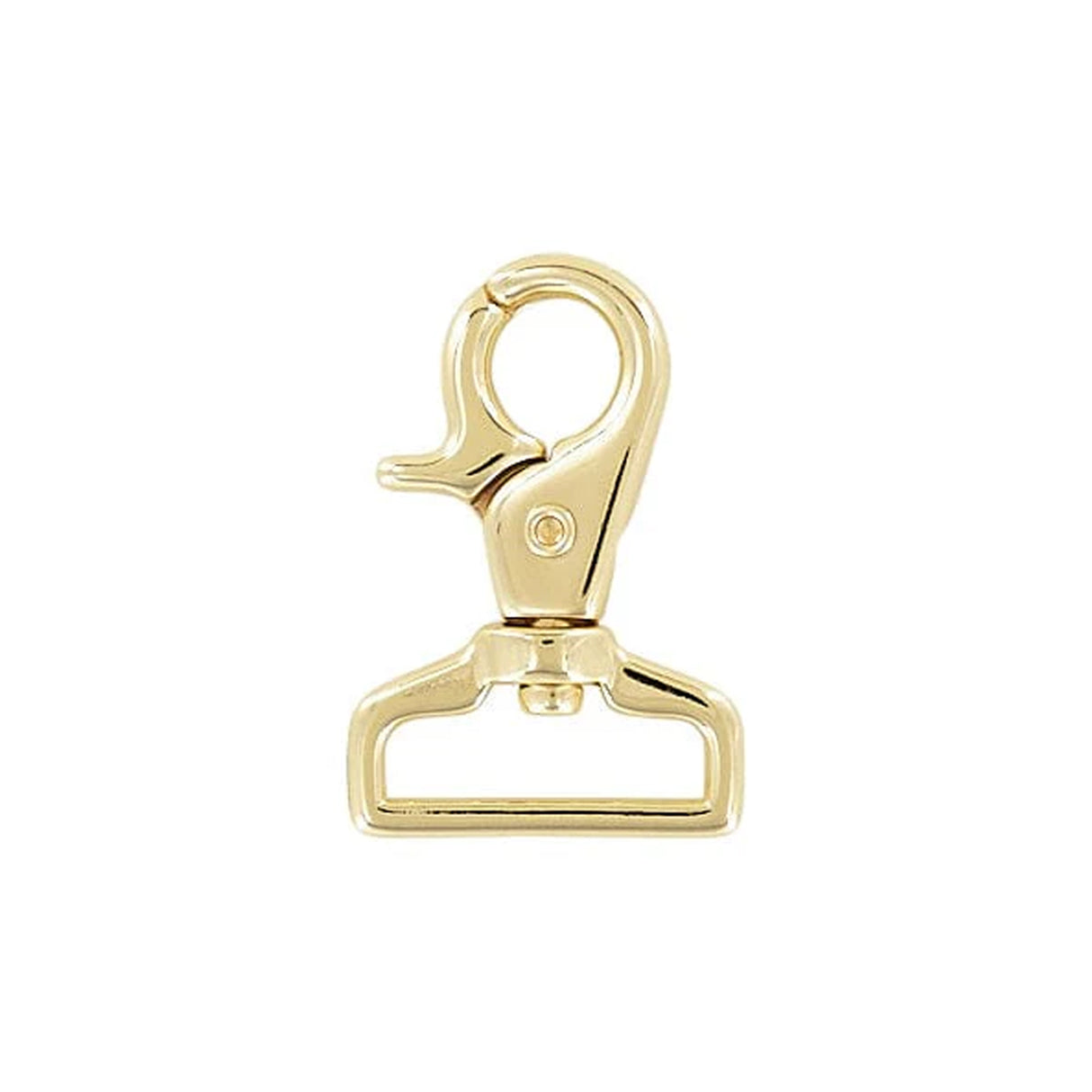 1" Gold, Trigger Swivel Snap Hook, Zinc Alloy-PK4