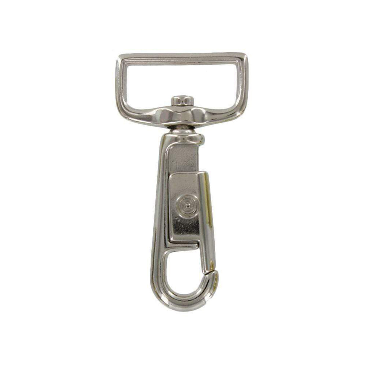 1" Nickel, Artisan Swivel Snap Hook, Zinc Alloy