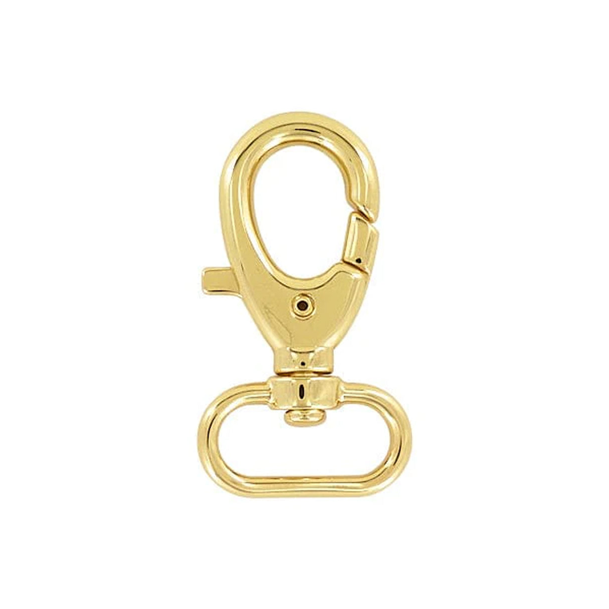 1" Shiny Gold, Trigger Swivel Snap Hook, Zinc Alloy