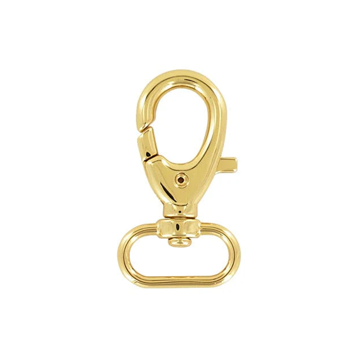 1" Shiny Gold, Trigger Swivel Snap Hook, Zinc Alloy
