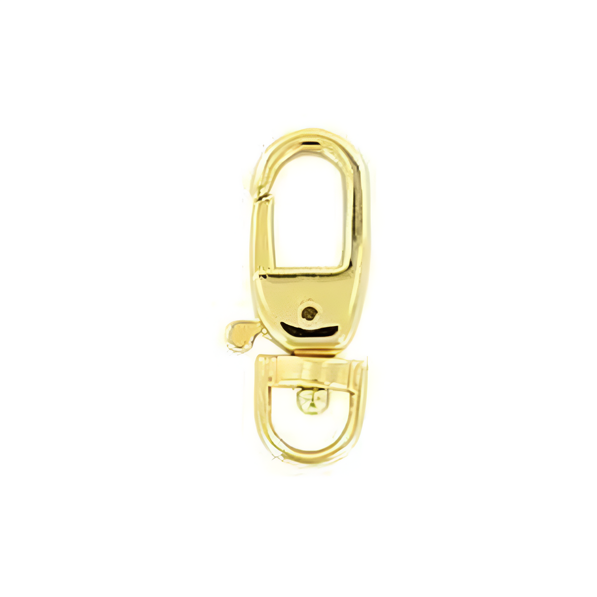 3/16" Shiny Gold, Trigger Swivel Snap Hook, Zinc Alloy-PK5