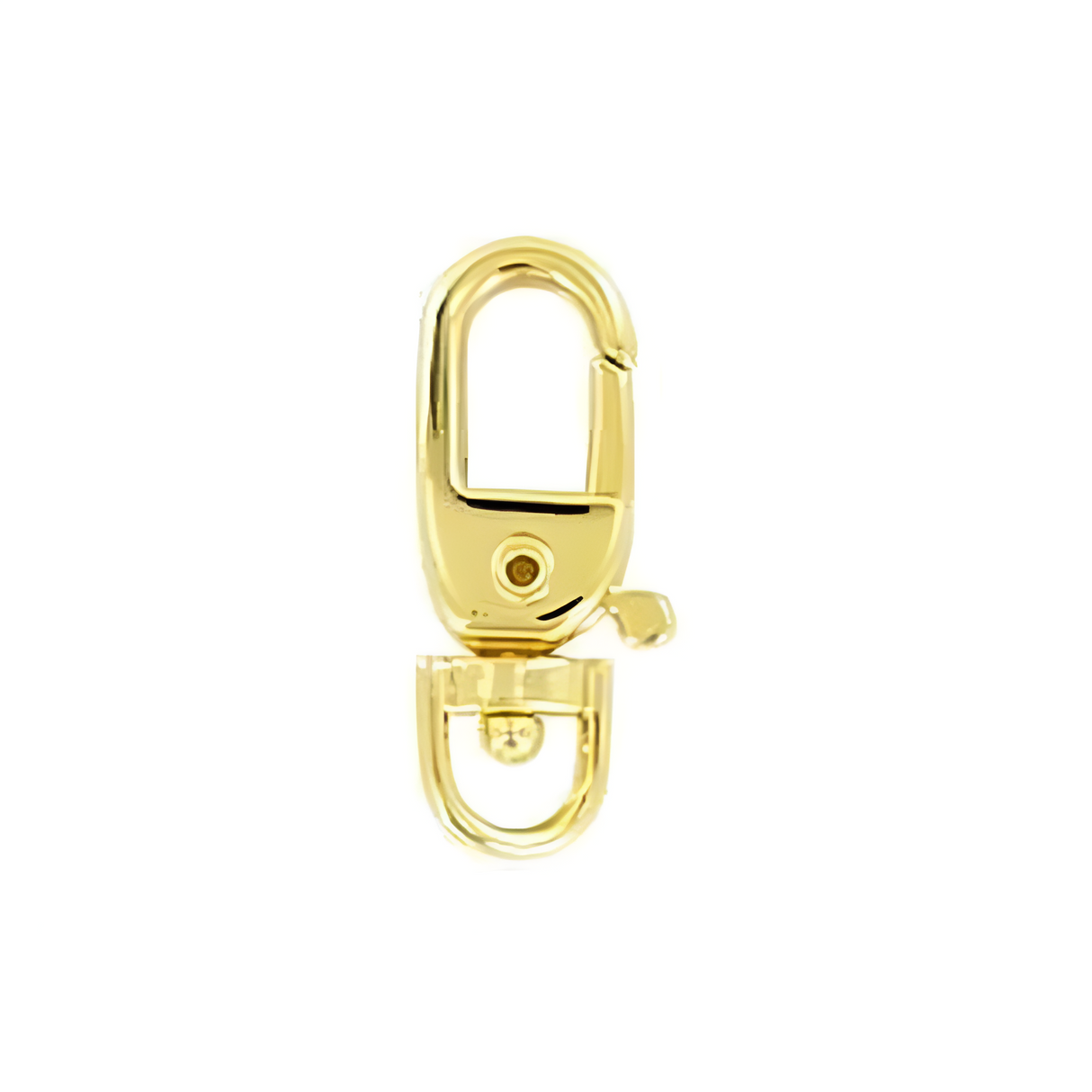 3/16" Shiny Gold, Trigger Swivel Snap Hook, Zinc Alloy-PK5