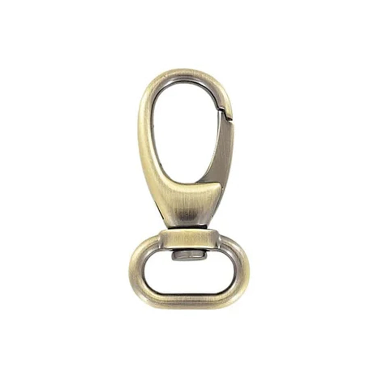 3/4" Antique Brass, 2 3/16" Lever Swivel Snap Hook, Zinc Alloy