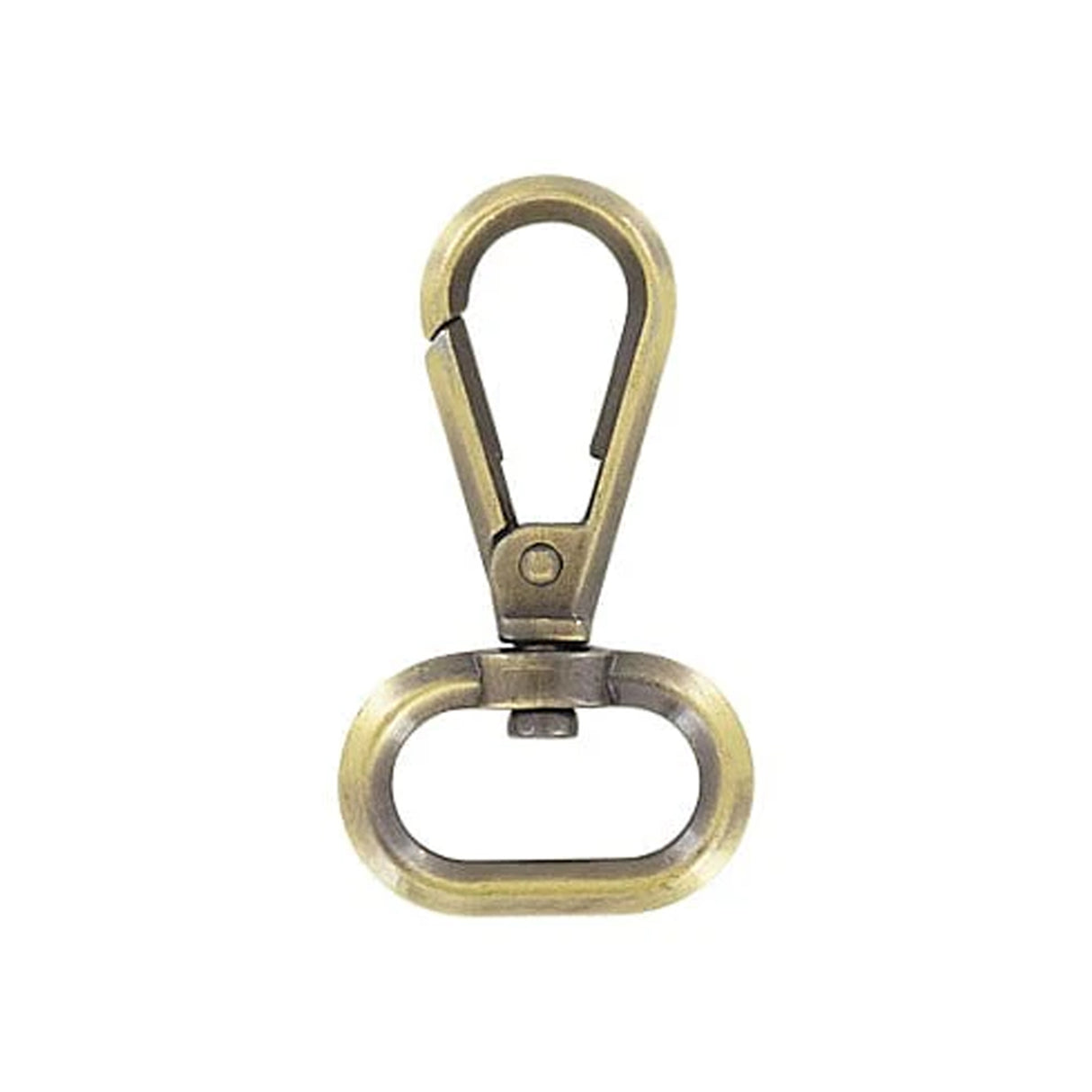 3/4"Antique Brass, Lever Swivel Snap Hook, Zinc Alloy