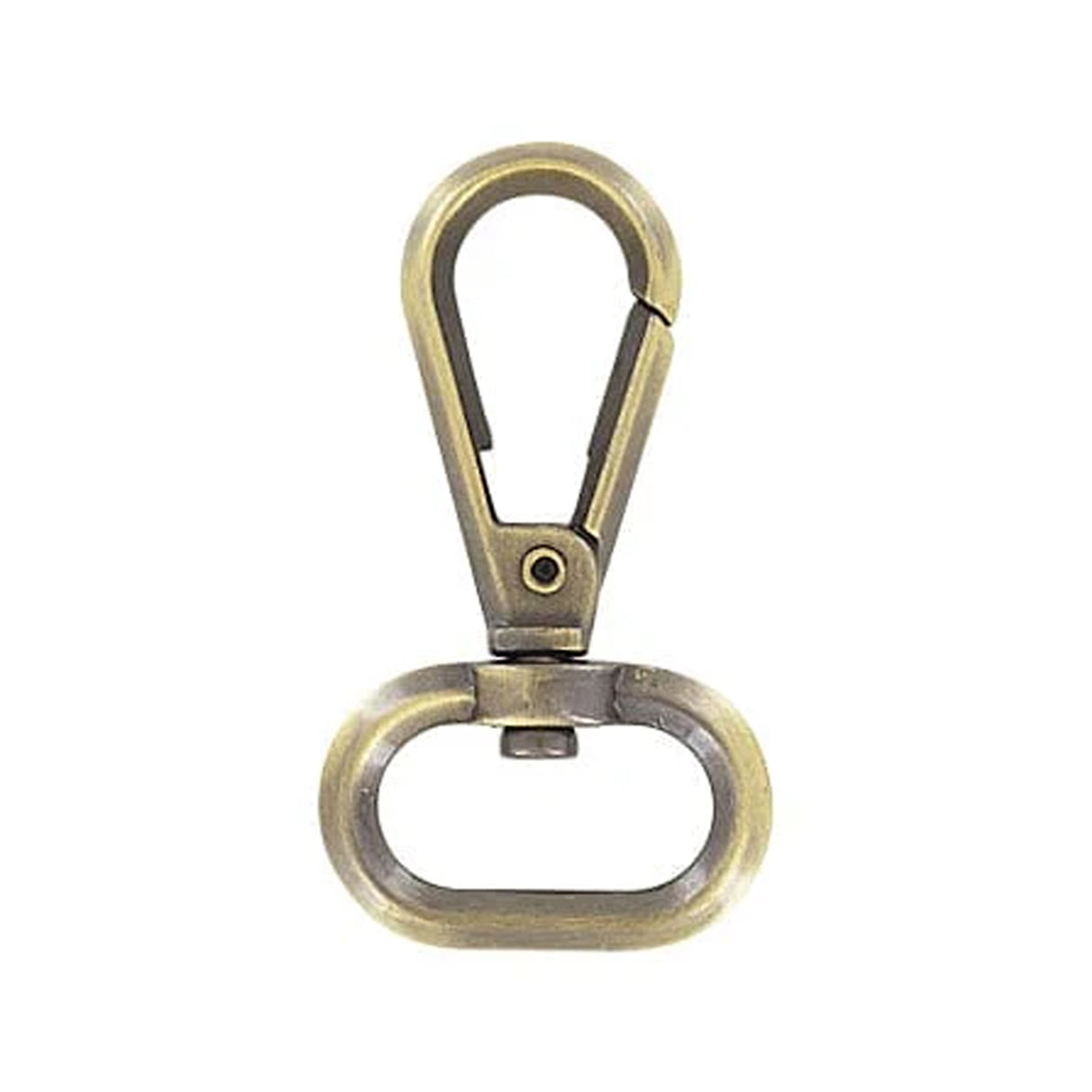 3/4"Antique Brass, Lever Swivel Snap Hook, Zinc Alloy