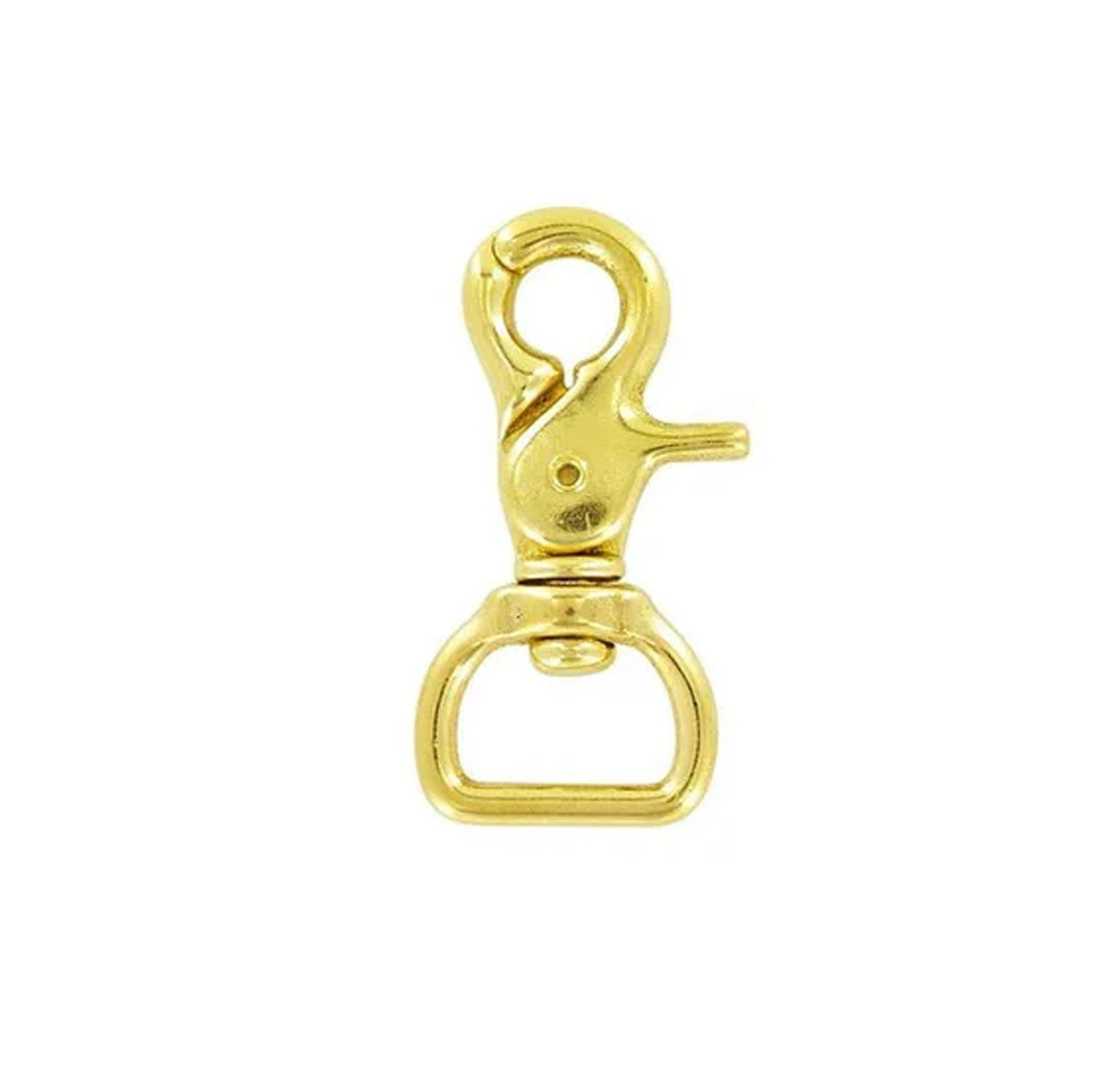 3/4" Brass, Trigger Swivel Snap Hook, Solid Brass-PK4