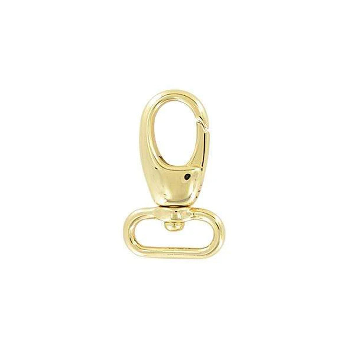 3/4" Shiny Gold, Lever Swivel Snap Hook, Zinc Alloy-PK4