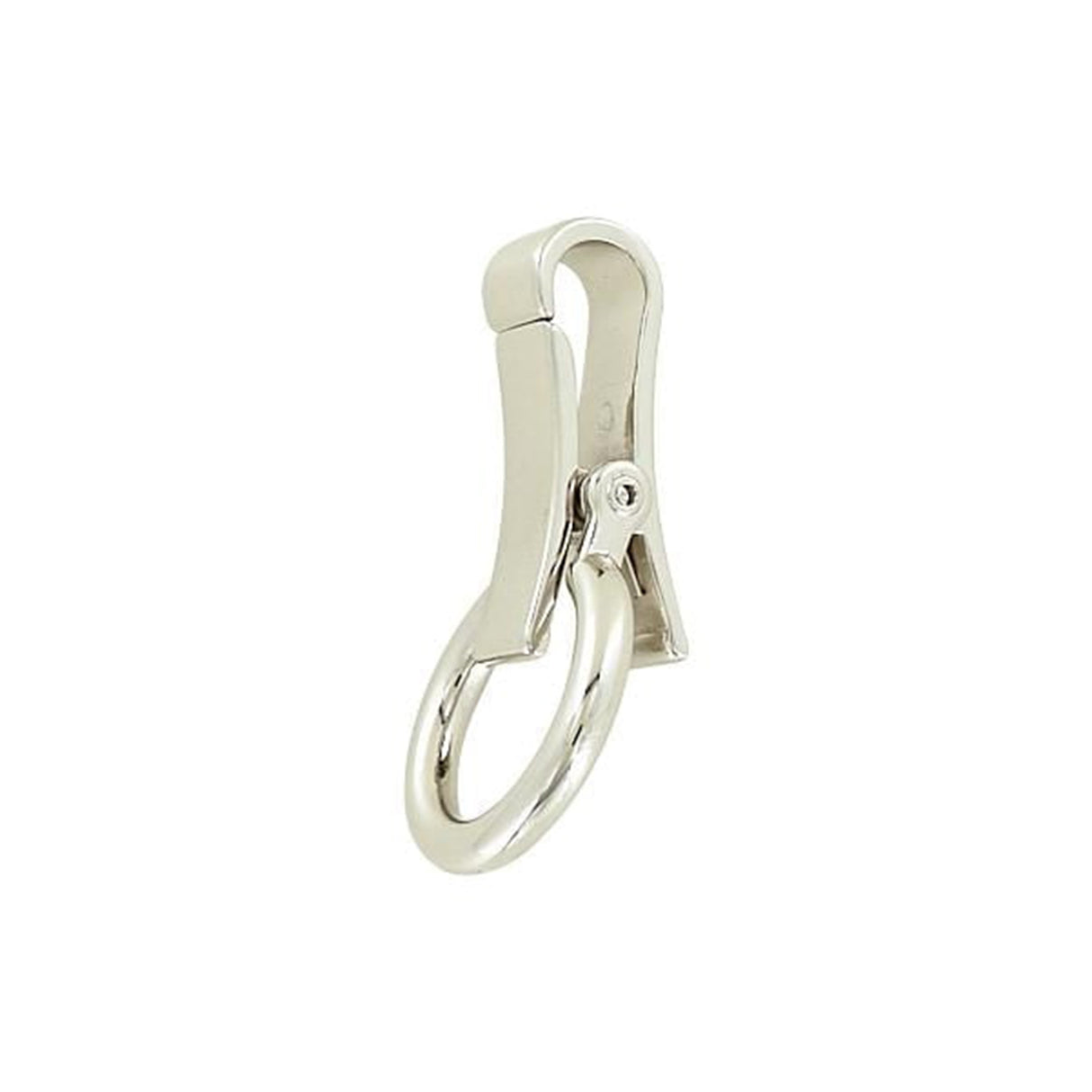 3/4" Nickel, Artisan Snap Hook, Zinc Alloy