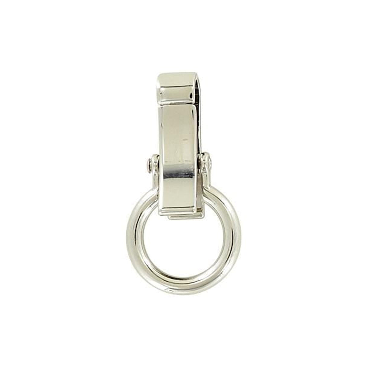 3/4" Nickel, Artisan Snap Hook, Zinc Alloy