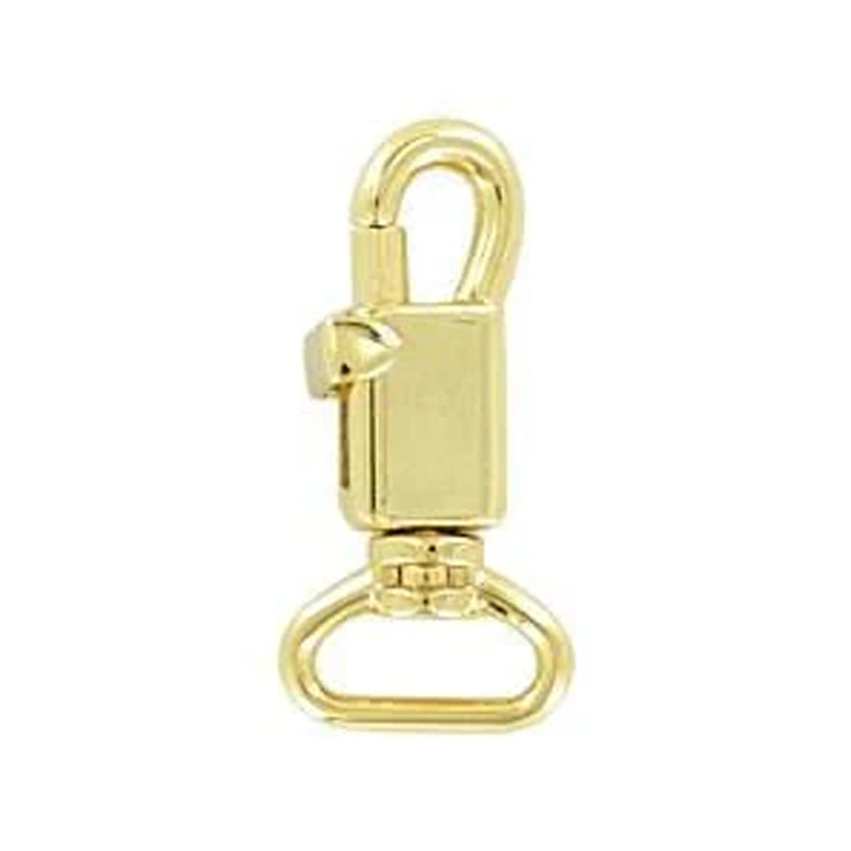 3/8" Shiny Gold, Trigger Swivel Snap Hook, Zinc Alloy-PK5