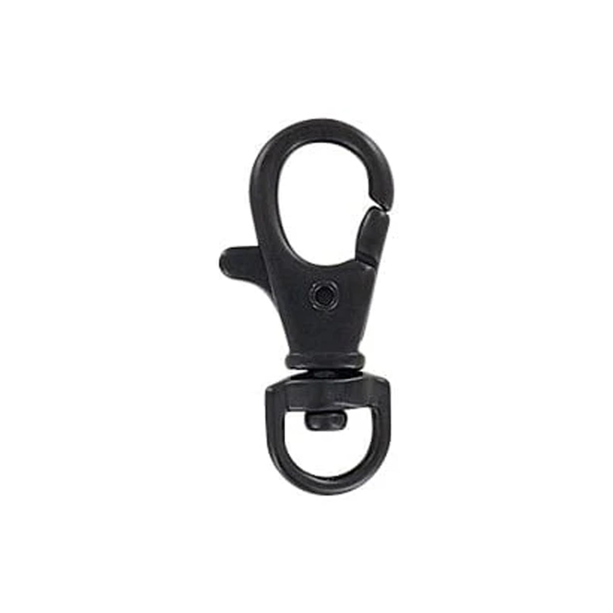 5/16" Black, Trigger Swivel Snap Hook, Zinc Alloy