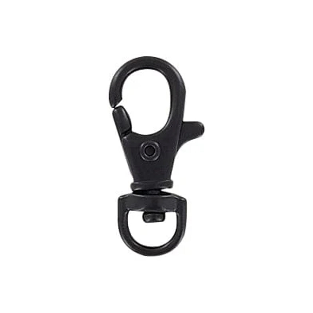5/16" Black, Trigger Swivel Snap Hook, Zinc Alloy