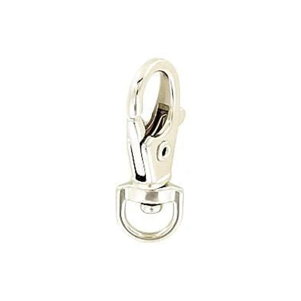5/16" Nickel, 1 7/16" Trigger Swivel Snap Hook, Zinc Alloy