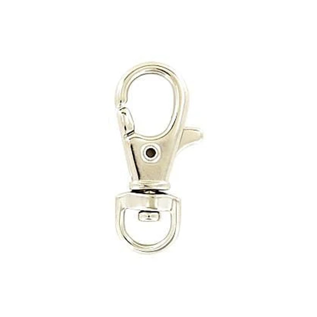 5/16" Nickel, 1 7/16" Trigger Swivel Snap Hook, Zinc Alloy