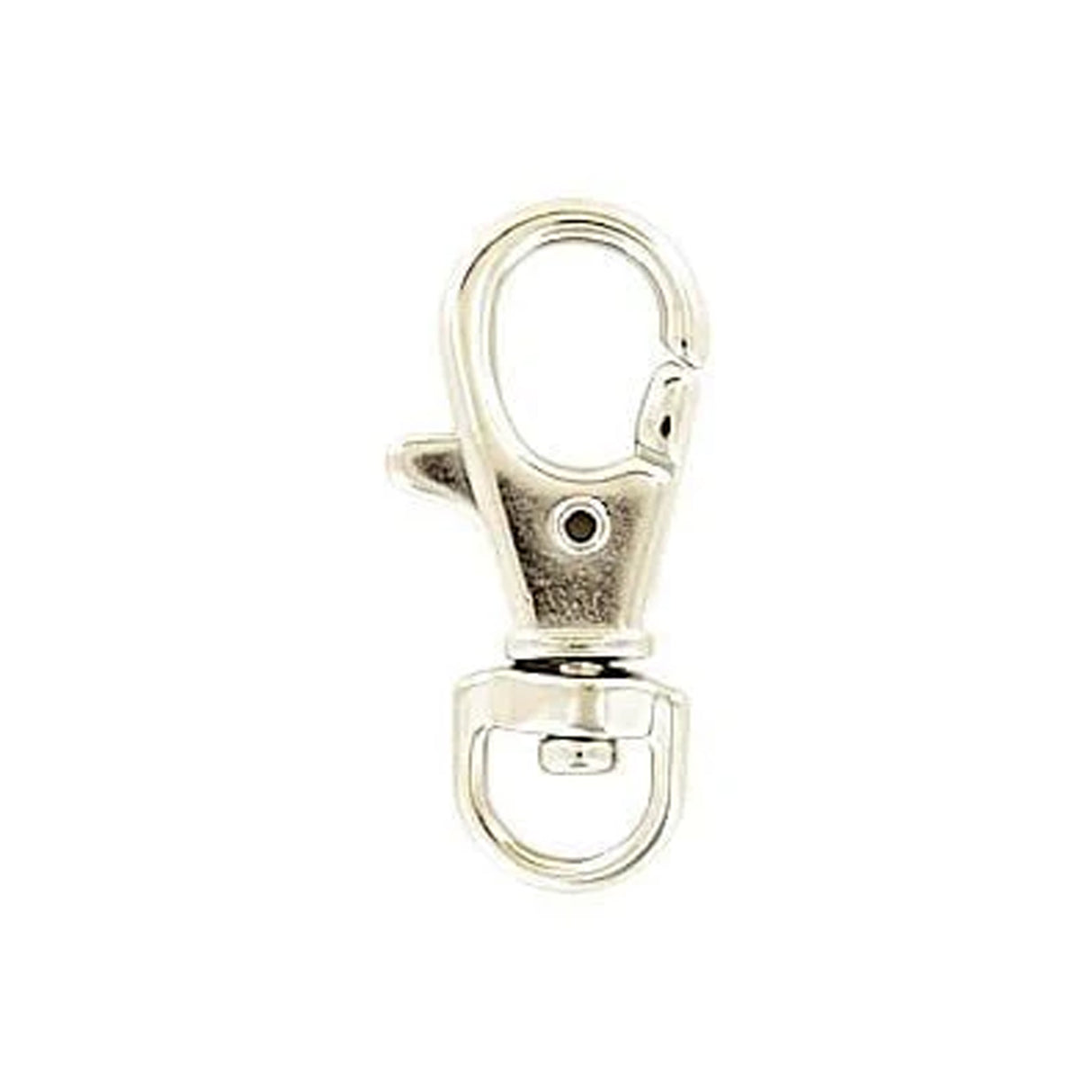 5/16" Nickel, 1 7/16" Trigger Swivel Snap Hook, Zinc Alloy