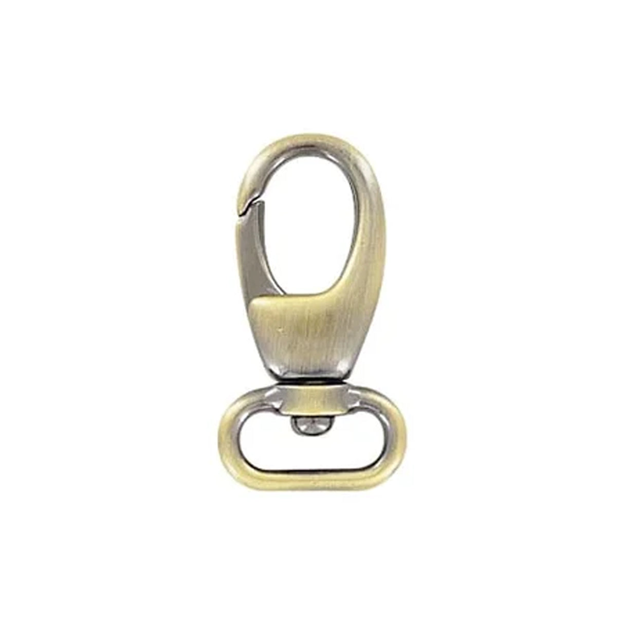 5/8" Antique Brass, 1 5/8" Lever Swivel Snap Hook, Zinc Alloy