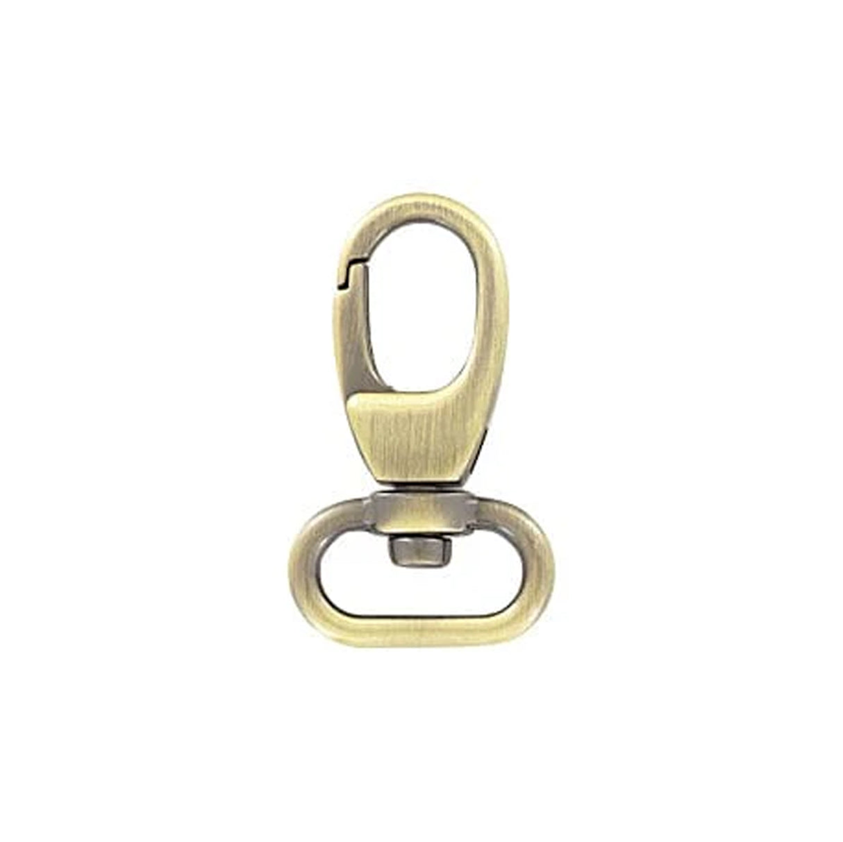 5/8" Antique Brass, 1 3/8" Lever Swivel Snap Hook, Zinc Alloy