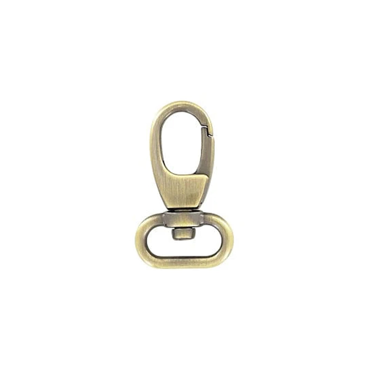 5/8" Antique Brass, 1 3/8" Lever Swivel Snap Hook, Zinc Alloy