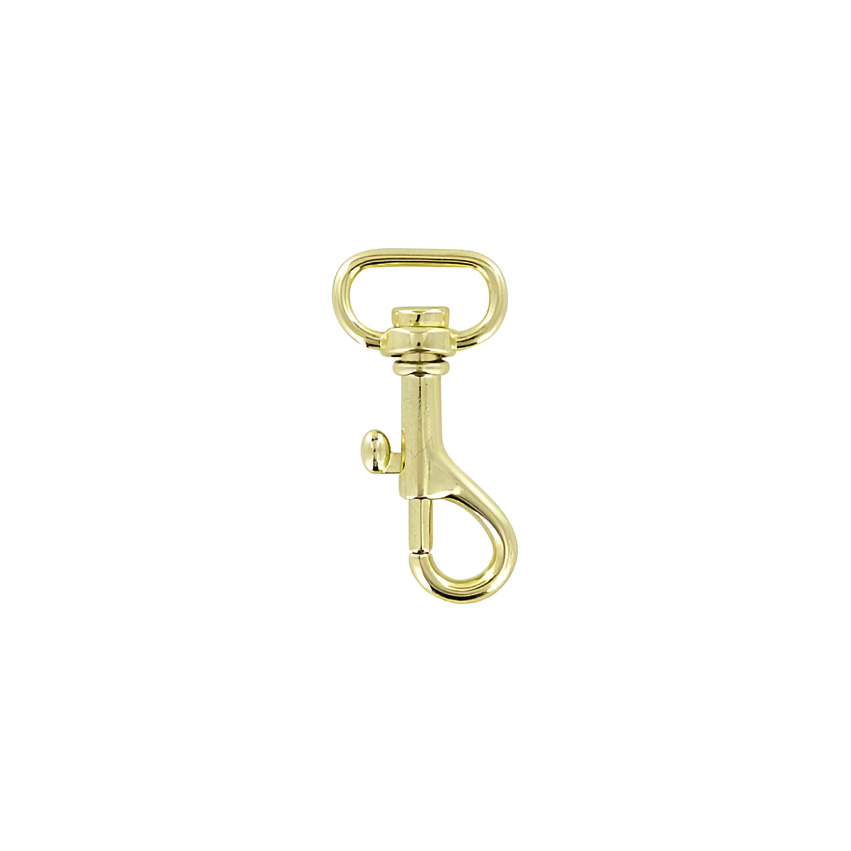 5/8" Brass, Bolt Swivel Snap Hook, Zinc Alloy