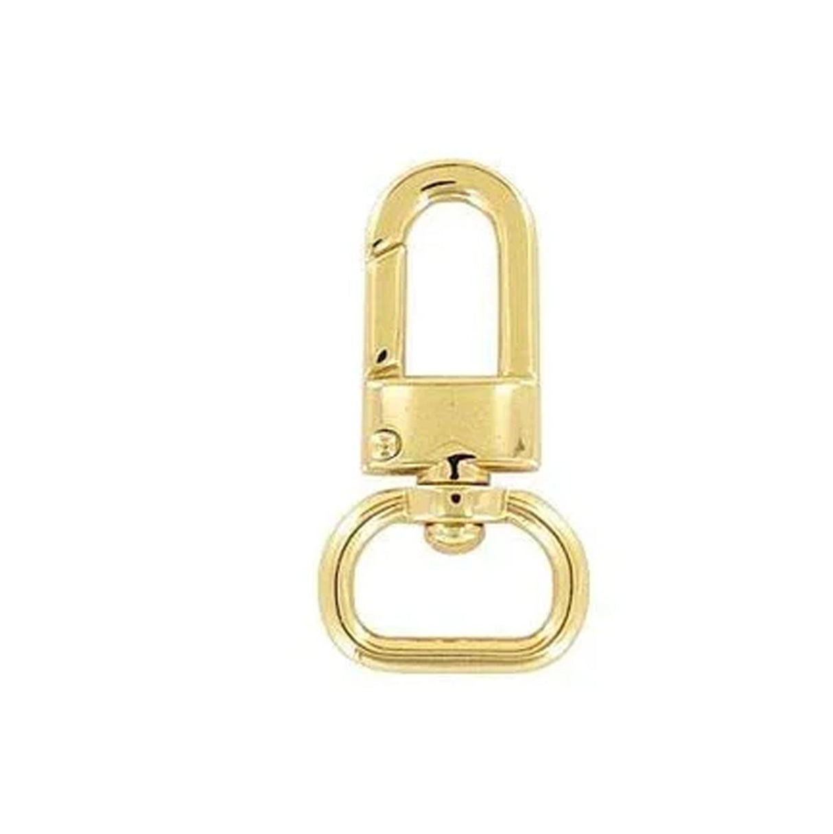 5/8" Shiny Gold, 1 5/8" Lobster Clasp Lever Swivel Snap Hook