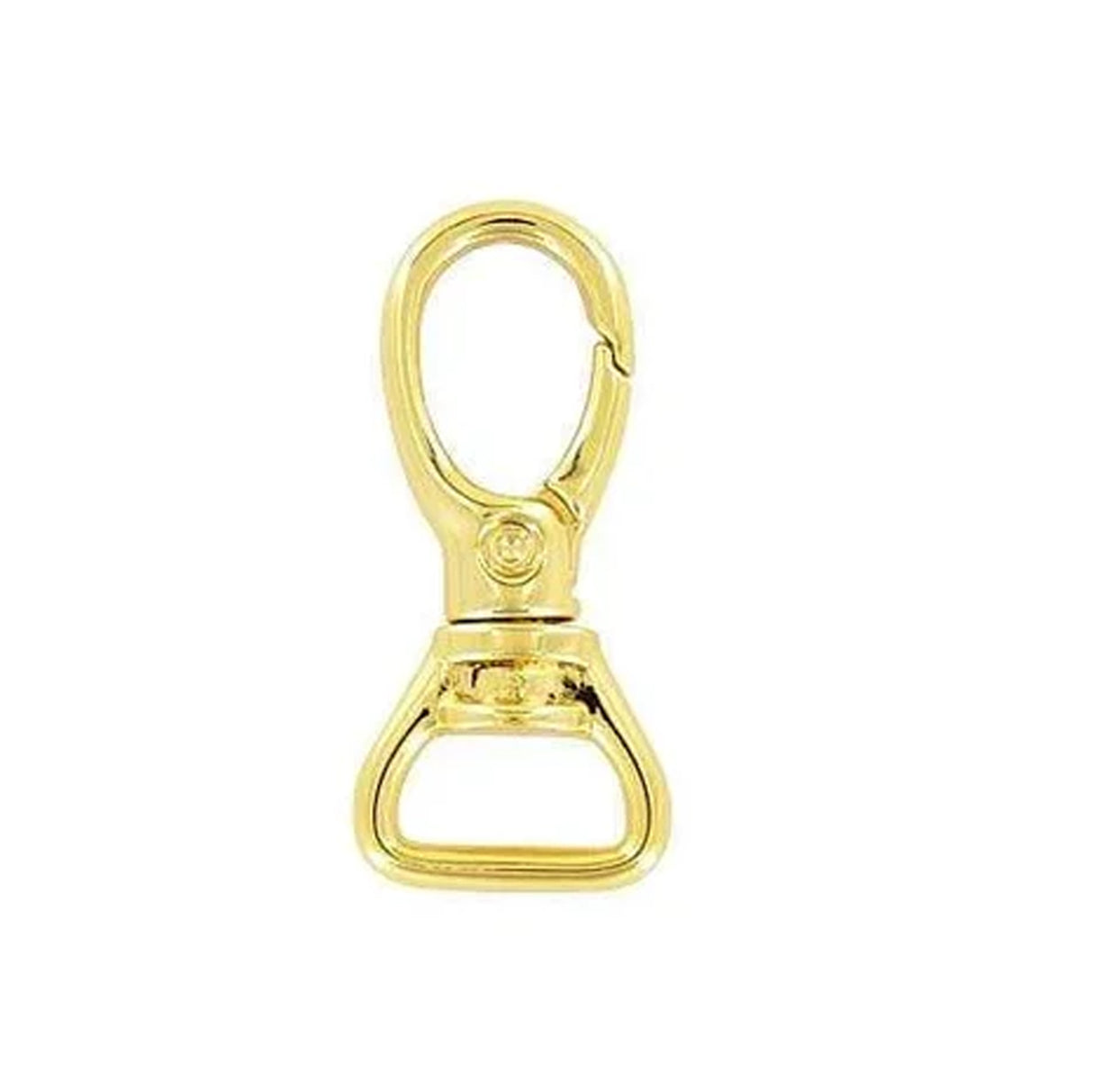 5/8" Shiny Gold, 1 13/16" Lever Swivel Snap Hook, Zinc Alloy