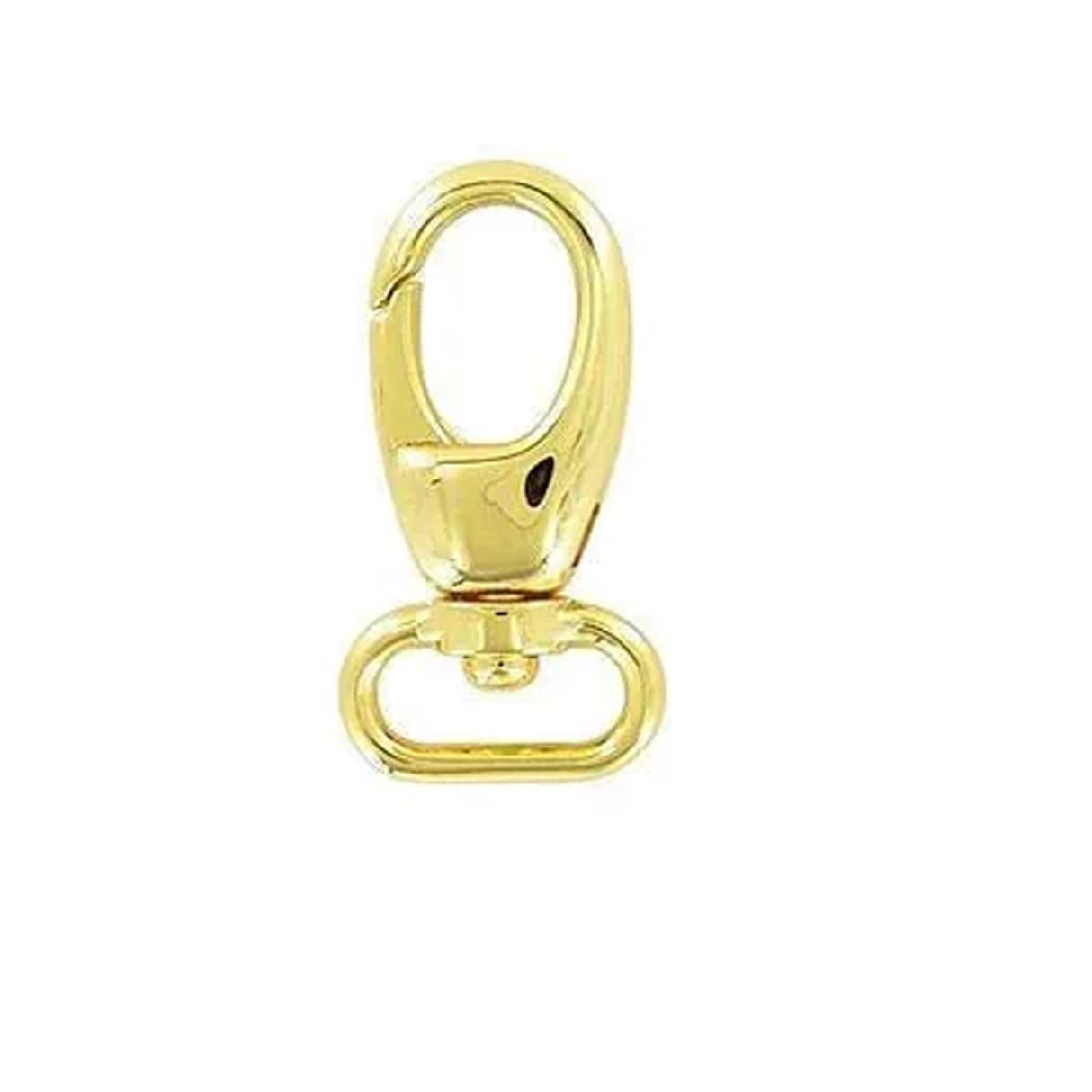 5/8" Shiny Gold, 1 5/8" Lever Swivel Snap Hook, Zinc Alloy