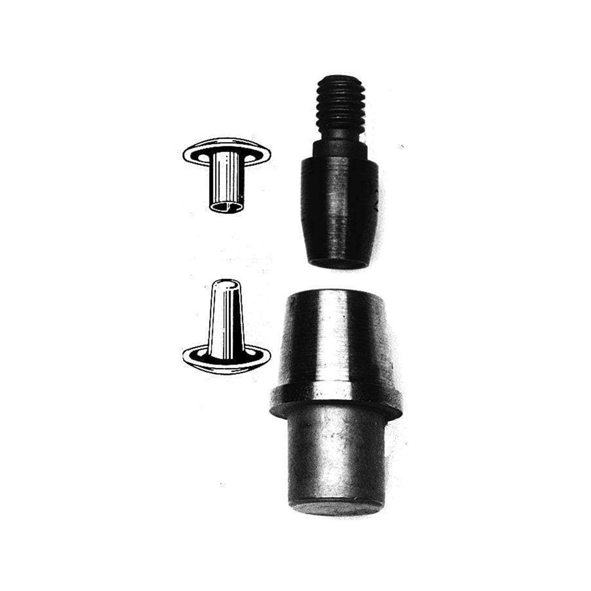 Dies for 206d Jiffy Rivet, #T-1253