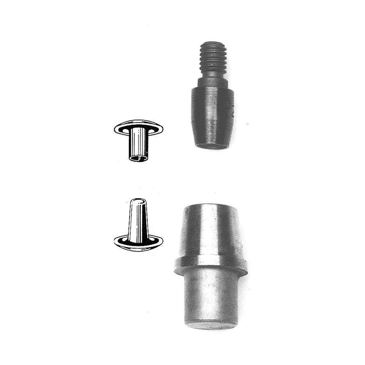 Dies for 510D, 512D, 515D, A-311 & A-312 Jiffy Rivet
