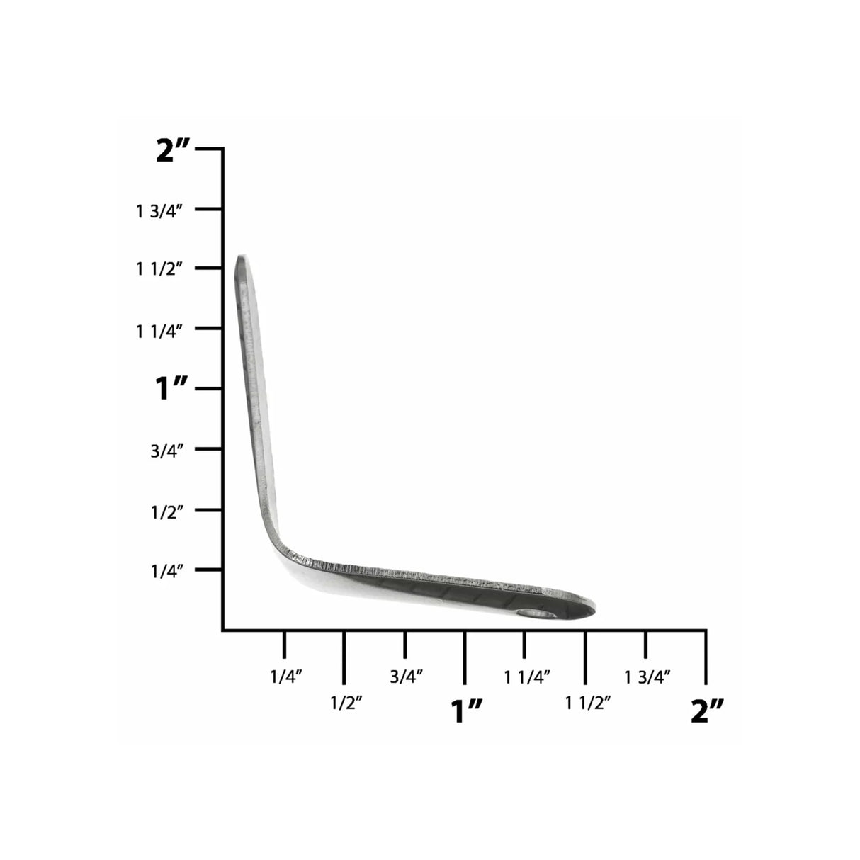 1 1/4" Nickel, Trunk Clamp, Steel