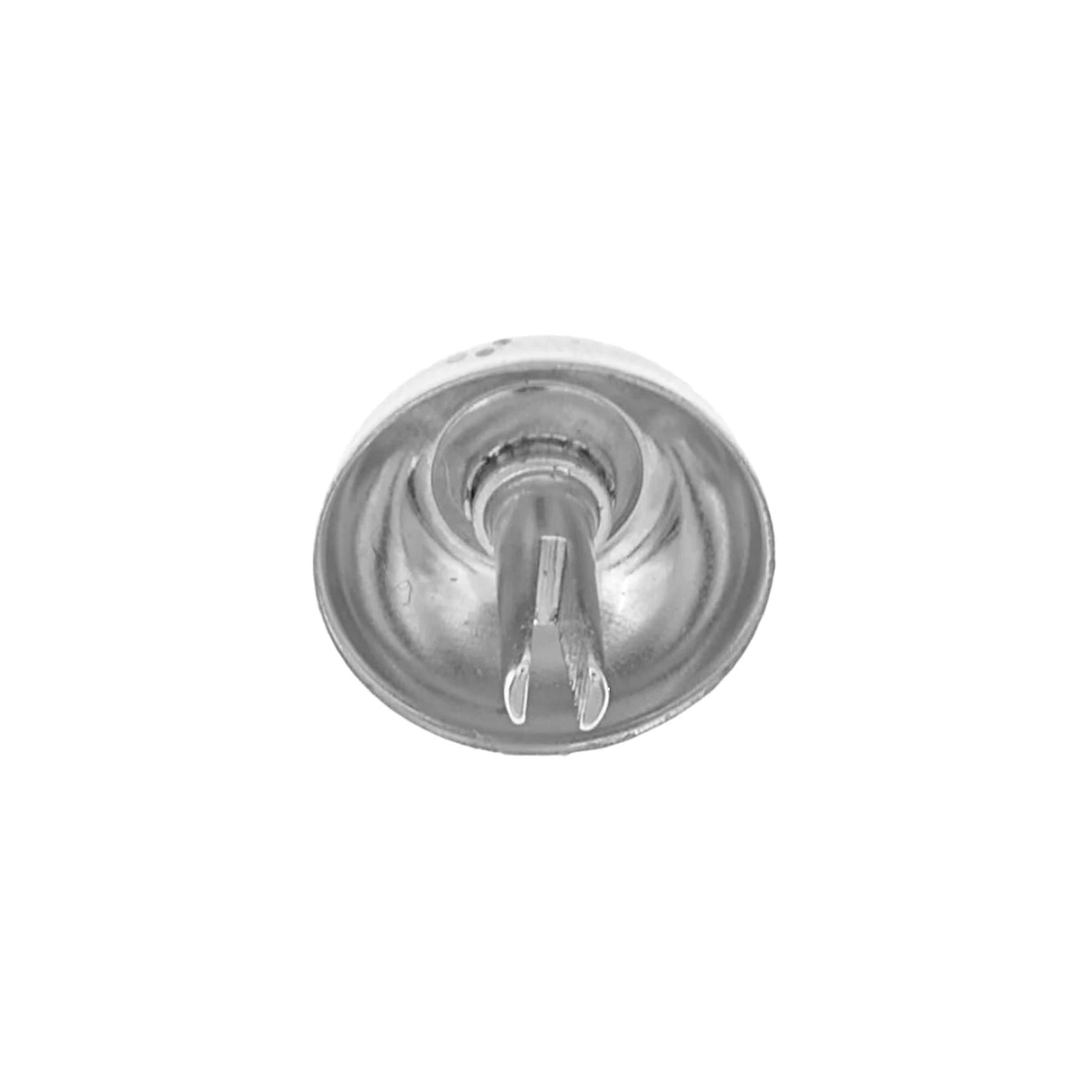 17mm Nickel, Round Handbag Bottom Stud, Steel-PK10, #312-6-16-NP