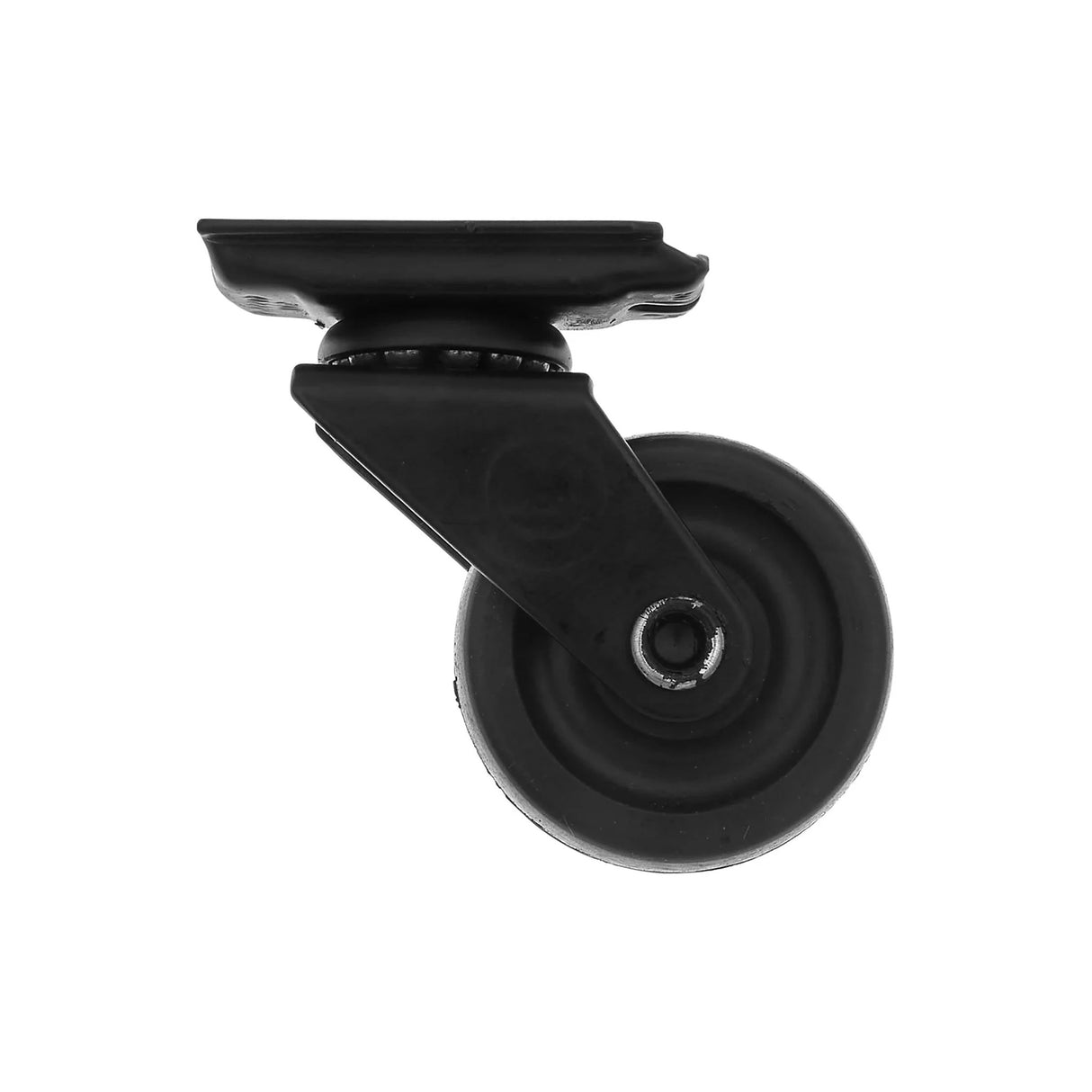 2" Black, Swivel Wheel, Steel