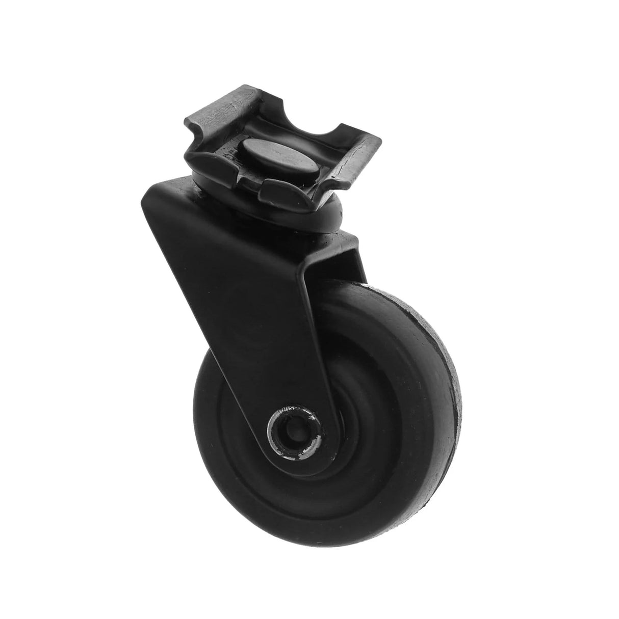 2" Black, Swivel Wheel, Steel