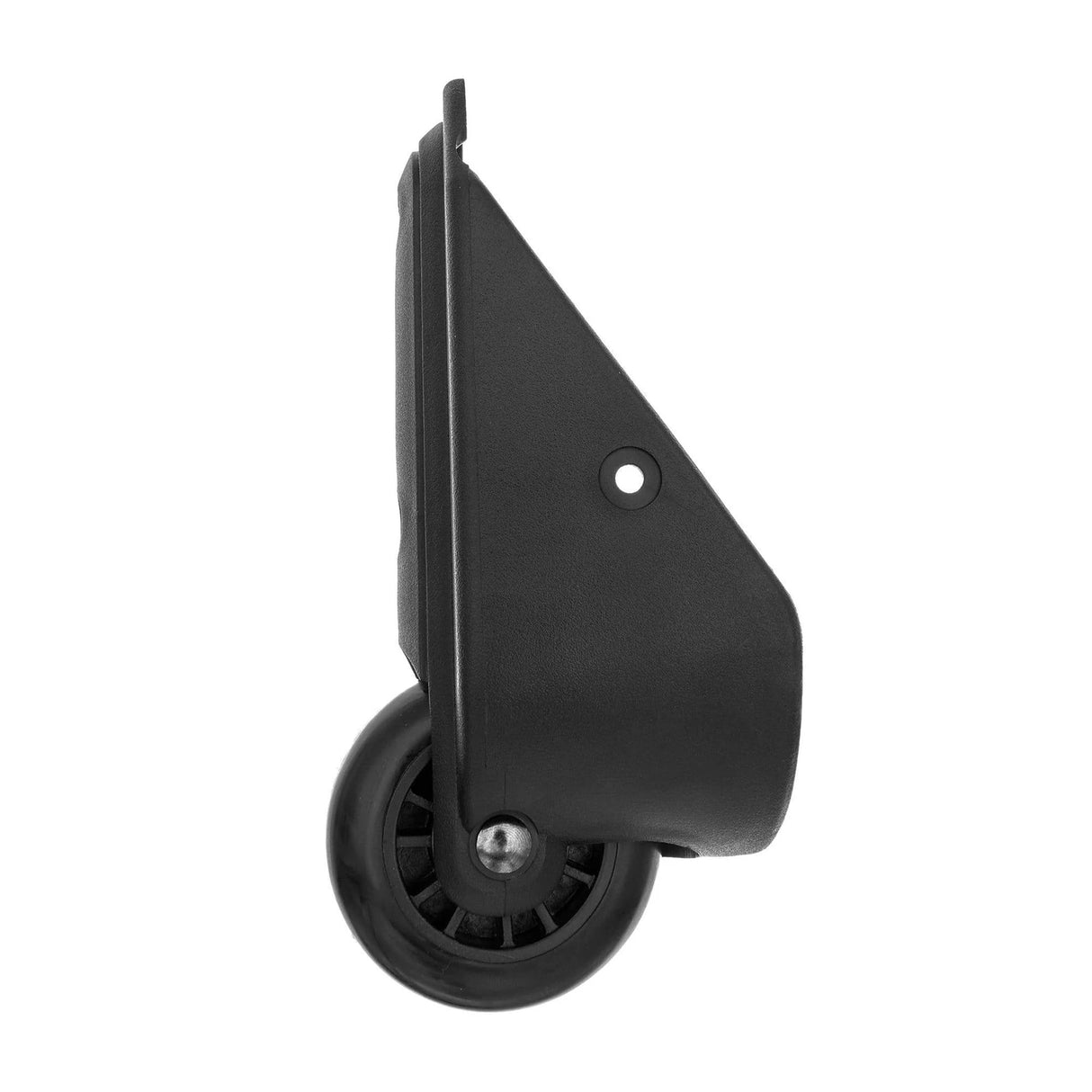 7 1/2" Black, Ball Bearing Wheel w/ Housing Pair, Plastic