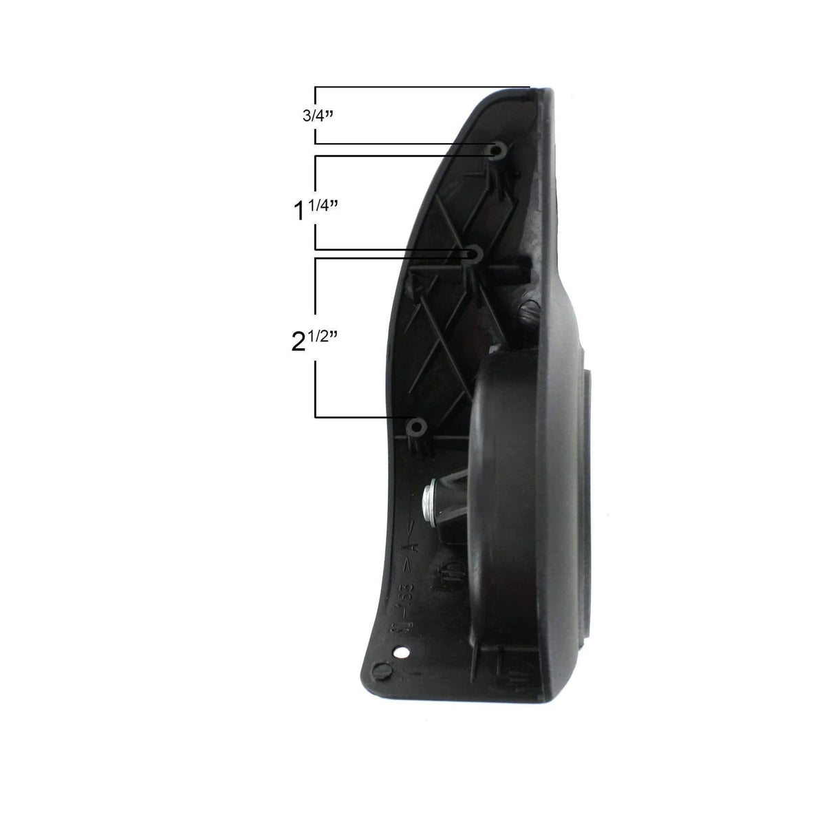 Wheel Assembly Pair Black, #XW-11-PR