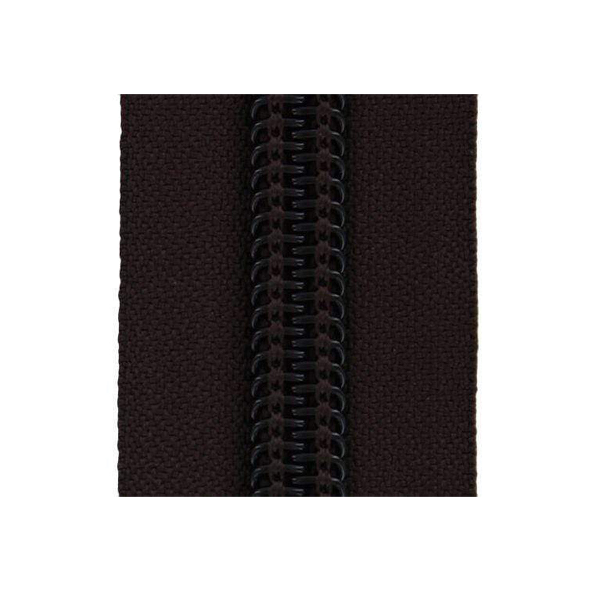 #10 Brown, YKK Coil Chain Zipper Tape, Nylon