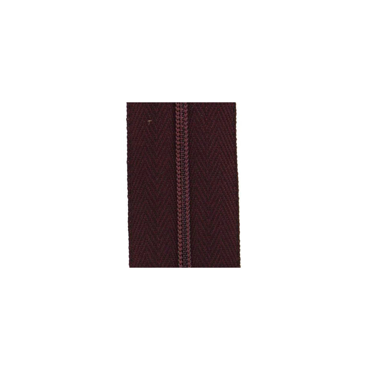 #2.5 Burgundy, YKK Coil Chain Zipper Tape, Nylon